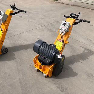 电动铣刨机厂家手推式电动马路铣刨机配件 路面拉毛铣刨机价格