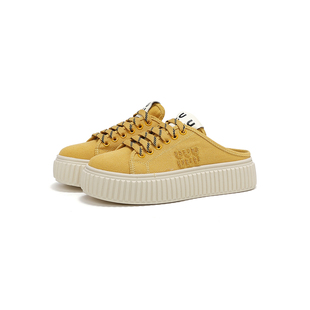 时尚 160平底帆布舒适包头拖鞋 205 百搭潮流女拖鞋 金夫人