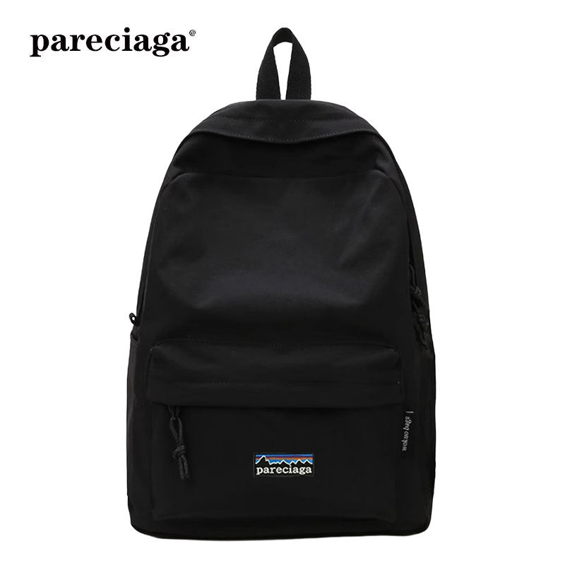 巴塔pareciaga双肩包男士简约百搭大容量电脑旅行背包初中生书包