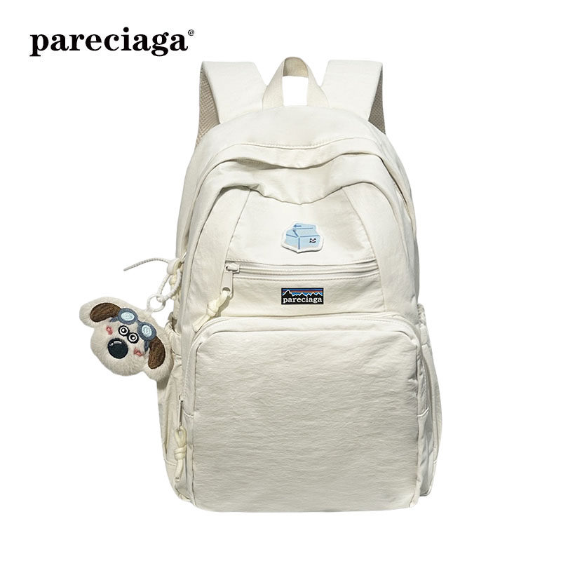 巴塔正品pareciaga大容量双肩包女款2025新款高颜值背包上课书包