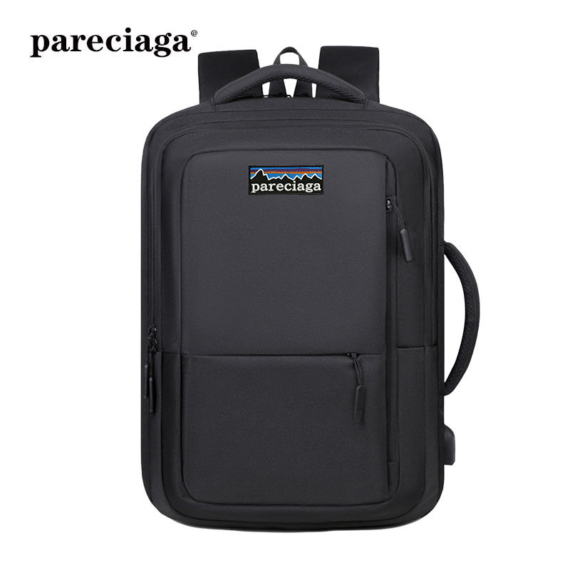 巴塔正品pareciaga休闲包大容量防水耐磨轻便商务出行高端双肩包