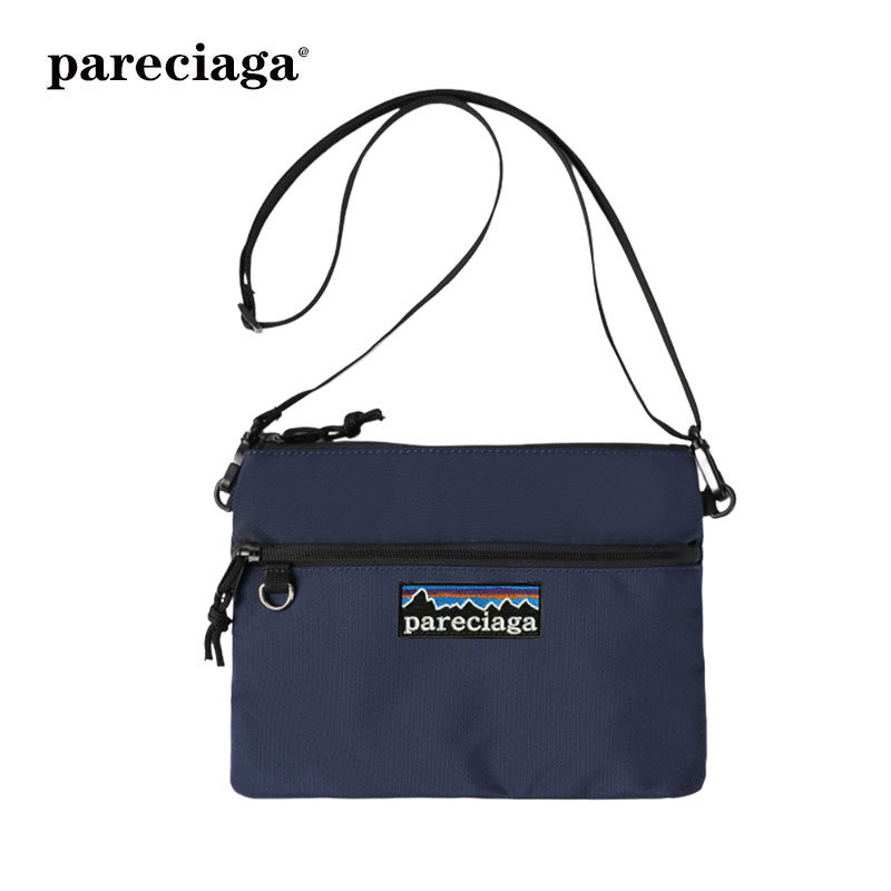 巴塔正品pareciaga日系男女款潮牌小众简约百搭设计感单肩斜挎包