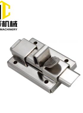 HFY70-65 DK610 304不锈钢 门配电柜搭扣柜锁滑动式插销 CAXA-65