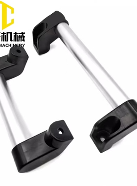 UHFAP150/200/250/300/400/500/600铝合金斜装管形拉手PUGF-150