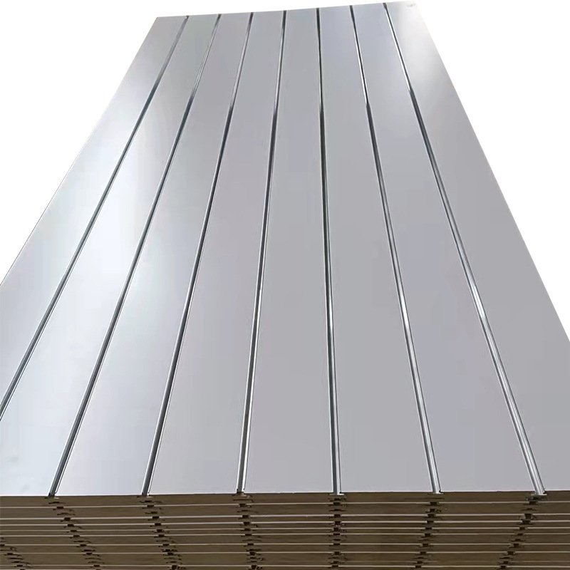 供应中密度槽板 PVC槽板 墙板槽板 开槽密度板 贴面板开槽 18mm板