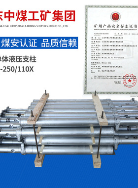 DW42-250/110X单体液压支柱结构简易单体液压支柱