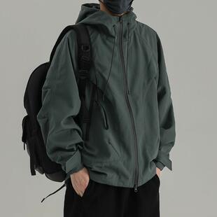 百搭休闲 BIAS潮牌覆古机能风冲锋衣外套男日系工装 夹克 neith