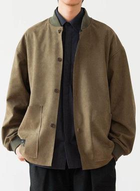 【麂皮绒】Ander Jurnal日系复古夹克男宽松外套男士百搭春秋大码