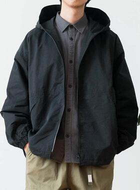 【日系复古】Ander Jurnal小众百搭夹克男士宽松纯色简约风春秋款