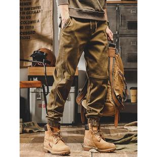 复古工装 BIAS美式 裤 男潮牌宽松休闲男士 束脚春秋长裤 neith
