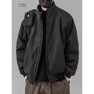 新款 BIAS潮牌2025冬季 棉衣男覆古宽松立领加厚保暖外套 neith