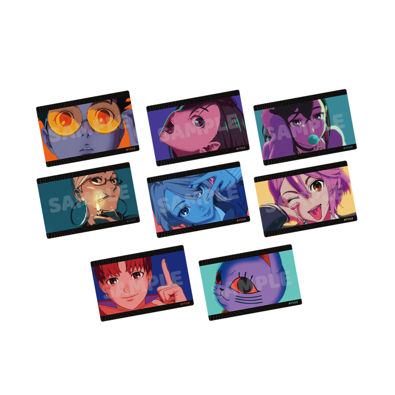 胆大党OP盲盒方形双闪马口铁徽章