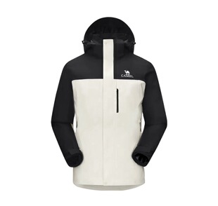 Camel/骆驼 雨神系列防水防风防寒出游三合一冲锋衣 713CAFO005cz