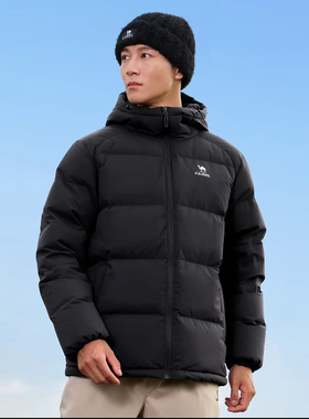 Camel/骆驼 暖绒系列石墨烯抗寒加厚600+鸭绒羽绒服 J34CR08635