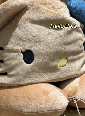 kittyu型枕遮光护颈靠枕旅行便携睡觉神器长途高铁飞机颈枕帽子