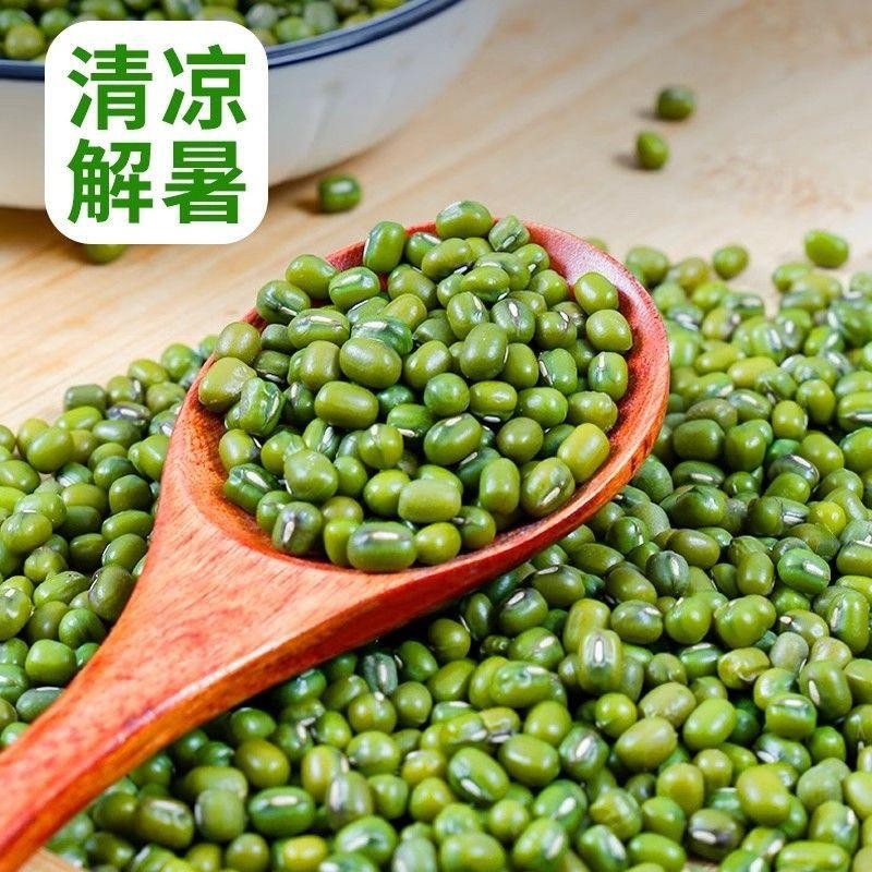 新绿豆东北大绿豆农家绿豆粥绿豆汤五谷杂粮新鲜
