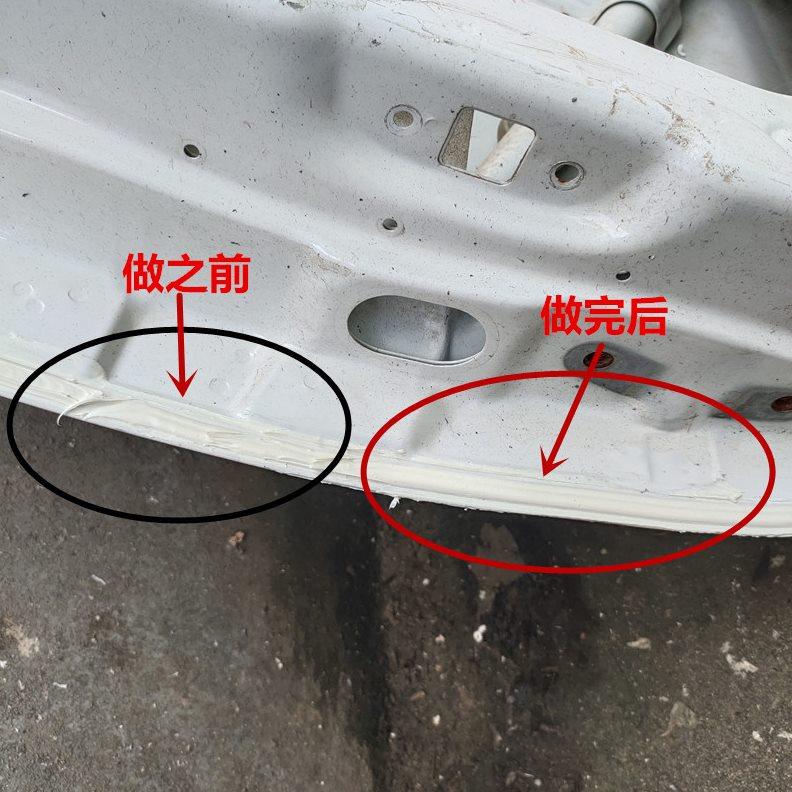 汽车钣金胶线刮板打胶定型手动玻璃门边家具胶卡胶6件套 树脂刮刀