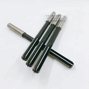 铰刀机用高速钢直柄机用铰刀白钢绞刀加长刃铰刀非标定做高精度H7