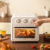 德世朗空气炸烤箱智能电动多功能扎烤箱15L大容量炸鸡烤鱼爆米花