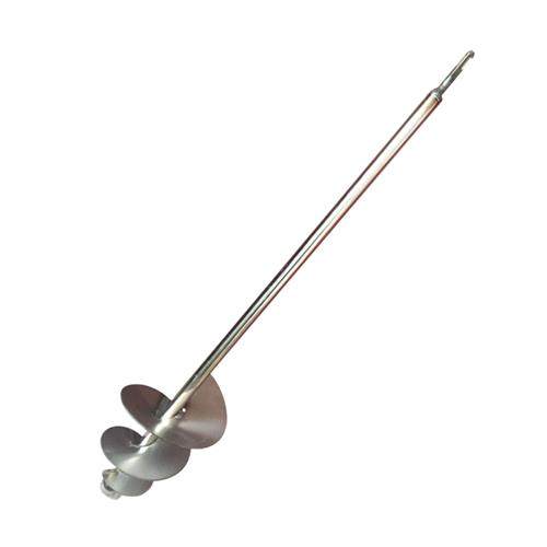 水泥沙子搅拌杆打灰杆不锈钢干湿两用搅拌器蜗牛款电锤拌灰神器