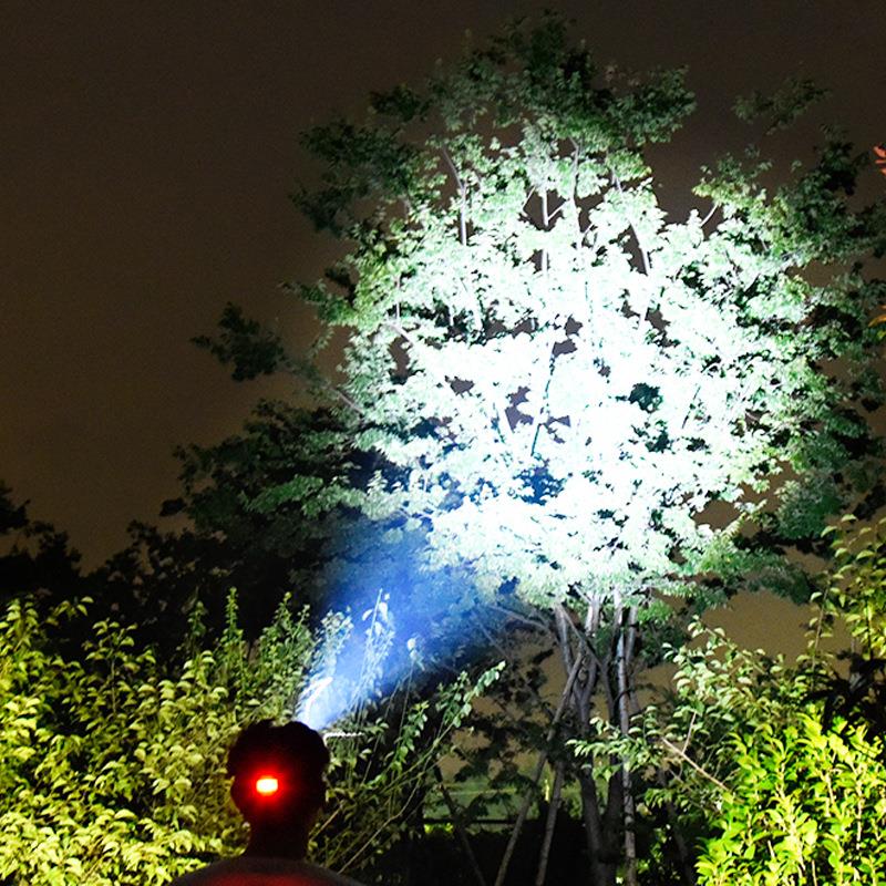 跨新款CSA大功率T6大功率户外境光充电头灯0强00LM钓鱼飞机灯