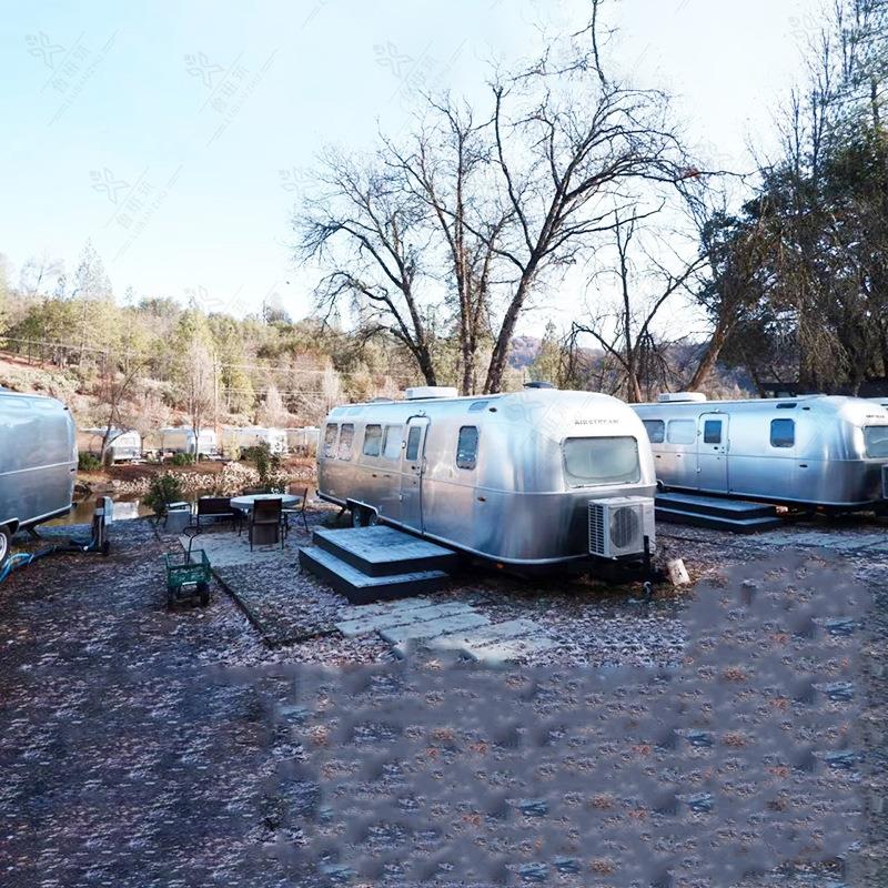 户外野餐拖景车 功多牵引式露营能房车Q2023013 区商业便捷式民宿