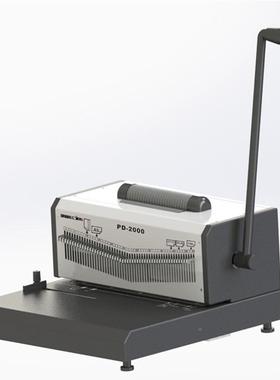 雷2盛PD-231000重型电动单圈装订机线铁圈圆孔档案 330MM