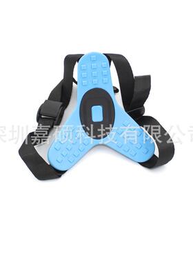 g头opro1架头盔下巴支摩托车盔绑带相下巴支架JS-D09骑行越野机通