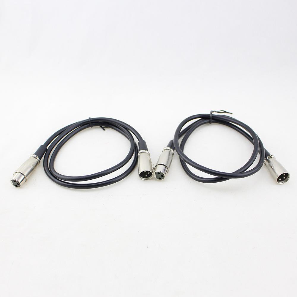 工直厂供灯光信号线三芯公母卡侬接DYG-BI321线舞台灯光连帕灯MX