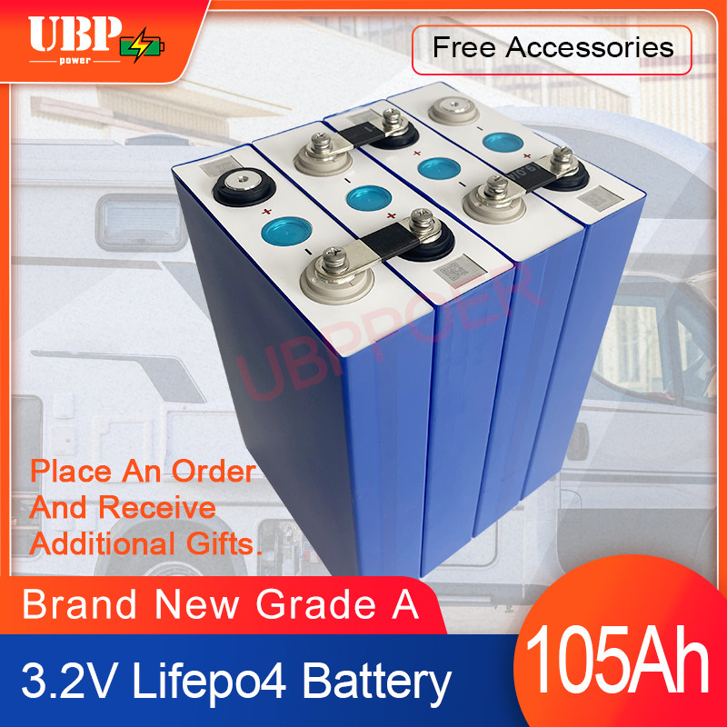3.2V 100AH 105Ah Lifepo4 Battery Lithium Iron Phosphate Cell