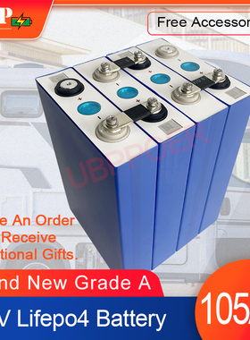 3.2V 100AH 105Ah Lifepo4 Battery Lithium Iron Phosphate Cell