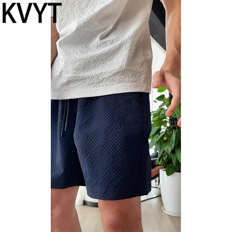 夏季薄款男士休闲运动短裤2025年新款美式速干五分裤男款时尚中裤