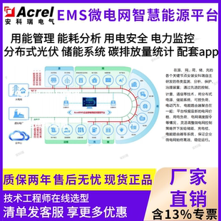 安科瑞EMS智慧能源管理系统物联网企业能耗监测储能管理系统