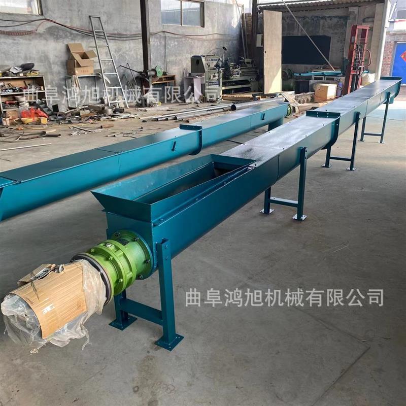 木糠管式上料机 移动式圆管螺旋提升设备 无尘管链式输送机器