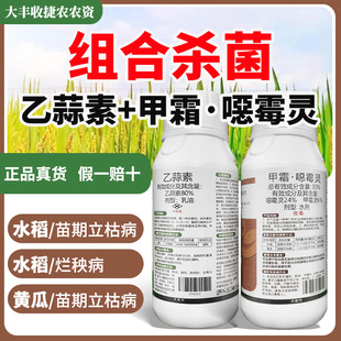 根腐病专用药80%乙蒜素+30%甲霜恶霉灵立枯病烂根果树蔬菜土壤杀