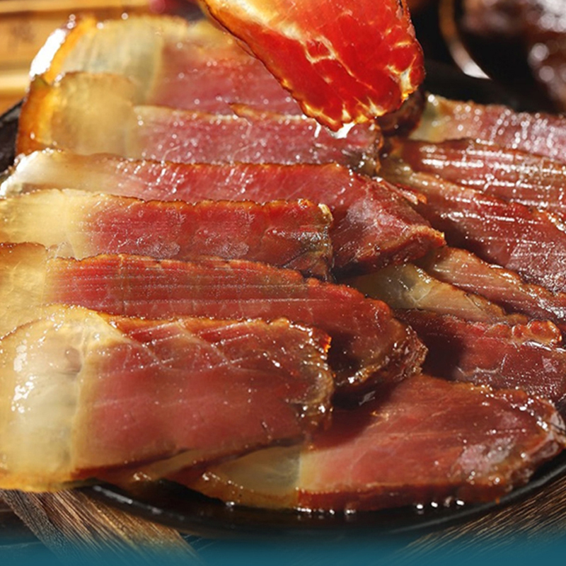 贵州特产腊肉正宗农家自制烟熏跑山猪腊肉土猪五花腊肉腊肠腌肉