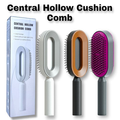 Salon Hairdressing Hair Brush Women Wet Massage Comb Bristle