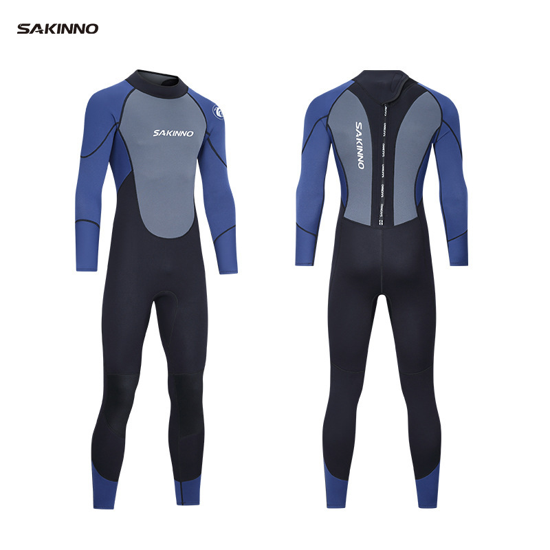 Men's one-piece diving suit, for swimming and surfing