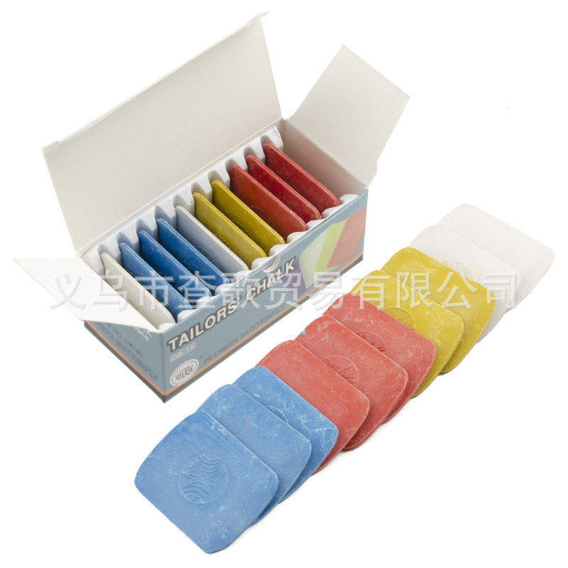 厂家直销蝴蝶方形彩色划粉裁衣用画粉缝纫制衣工具服装定位划粉,居家布艺,线盒,淘宝优惠券,粉丝福利购,淘宝优惠卷