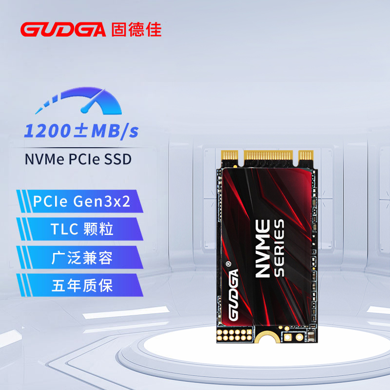 固德佳GV M.2 NVMe 2242 128G 256G 512G 1T固态硬盘SSD TLC颗粒-封面