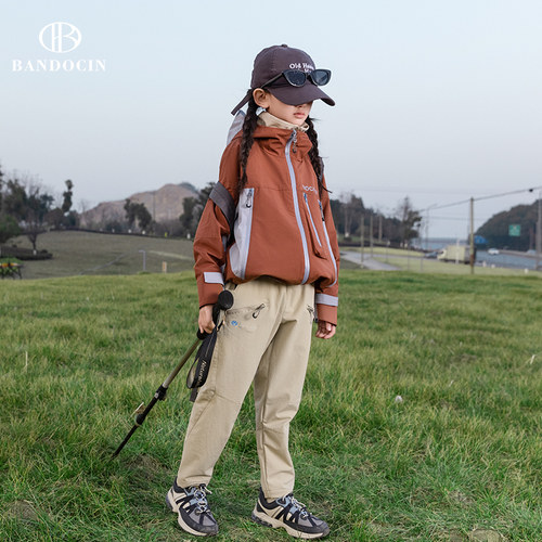 半度闲春秋女童原创设计长裤裤子