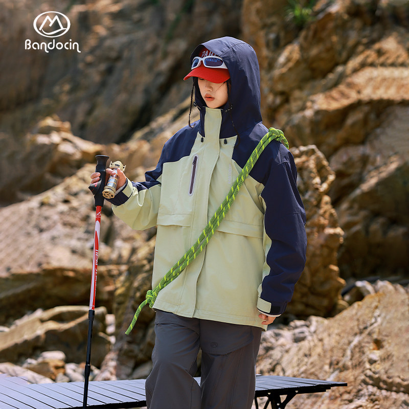 半度闲山系女大童冲锋外套三合一摇粒绒内胆加厚保暖防风登山服,童装/婴儿装/亲子装,普通外套,淘宝优惠券,粉丝福利购,淘宝优惠卷