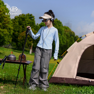 兒童夏裝 親子防曬衣女童夏季 薄款 洋氣中大童2025新款 輕薄透氣外套