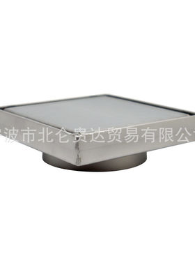 304不锈钢方形防臭地漏淋浴房浴室隐藏式可镶嵌瓷砖不锈钢防臭地