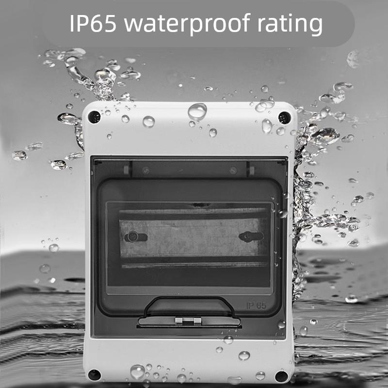 防水户外配电箱室外防雨塑料空气开关盒明装家用电闸小型空开盒子