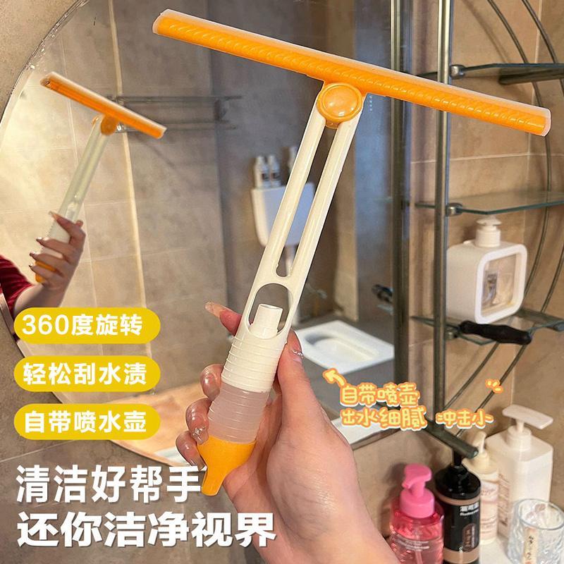 多功能擦玻璃神器家用双面刮水器窗户汽车保洁刮水板清洁工具刮刀