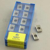 KENT数控铣刀片 R0.8刀盘铣刀粒 H01铝用铣刀片 APKT1604PDFR