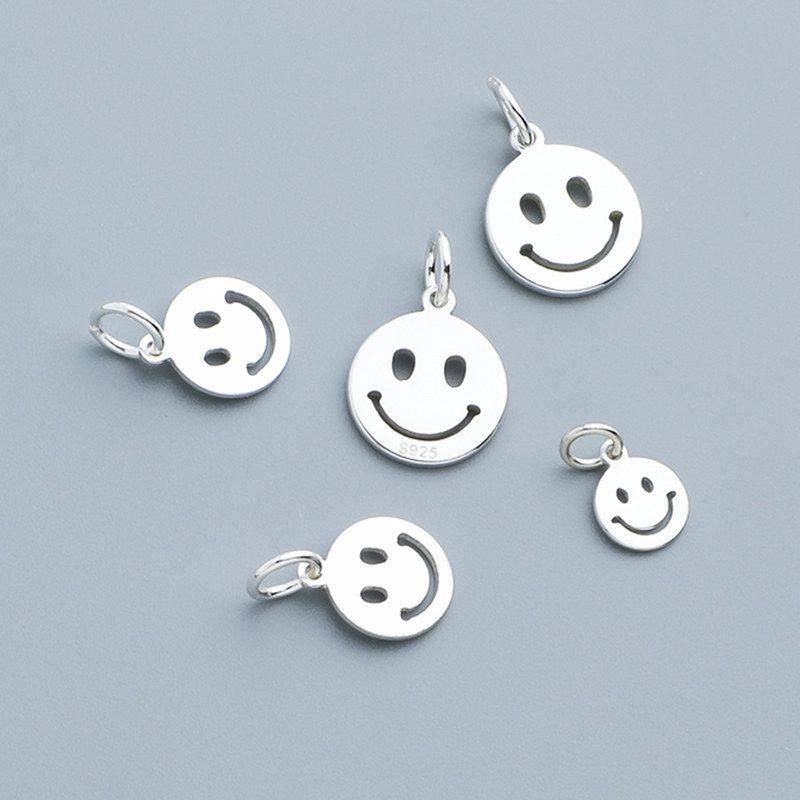 串珠DIY手工挂件项链可爱材料笑脸吊坠微笑水晶手链s925纯银配饰,饰品/流行首饰/时尚饰品新,其他DIY饰品配件,淘宝优惠券,粉丝福利购,淘宝优惠卷