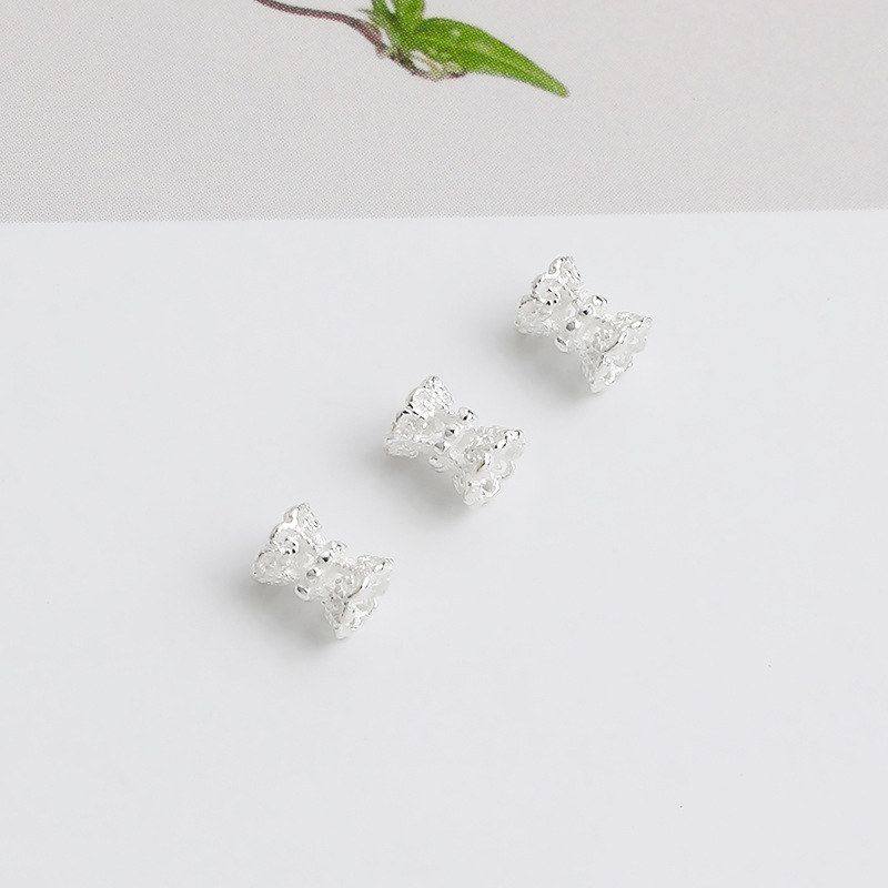 DIY迷你花托花帽手链双面纯银S925花托镂空包手工配件珠托串珠,饰品/流行首饰/时尚饰品新,其他DIY饰品配件,淘宝优惠券,粉丝福利购,淘宝优惠卷