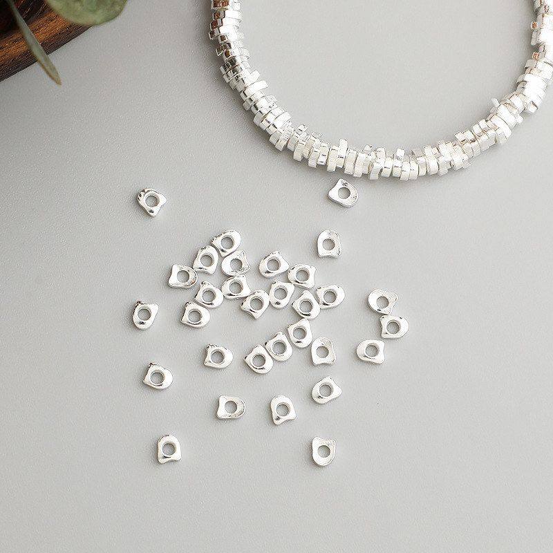 散珠材料银子串珠碎隔珠手链不规则项链DIY配件几何纯银S925隔片,饰品/流行首饰/时尚饰品新,其他DIY饰品配件,淘宝优惠券,粉丝福利购,淘宝优惠卷